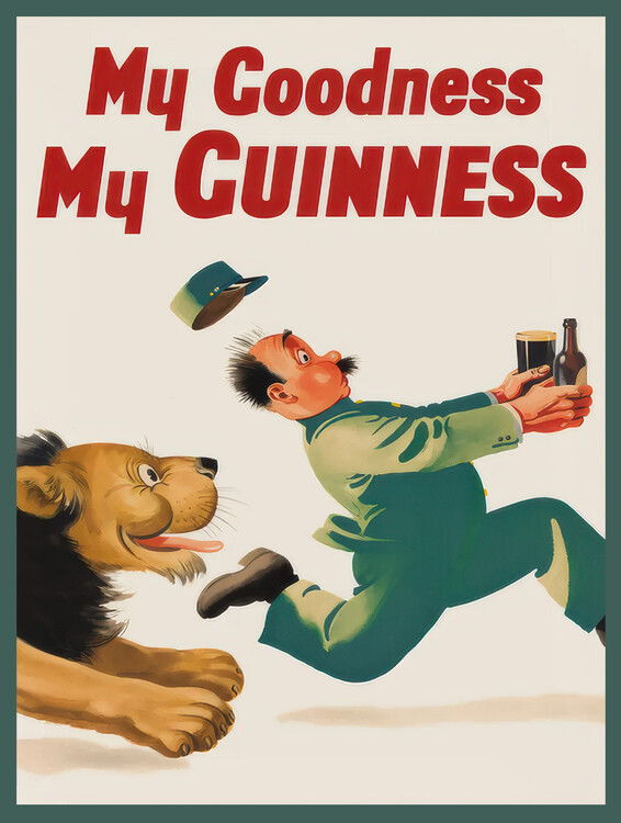 Plagát Guinness Lion