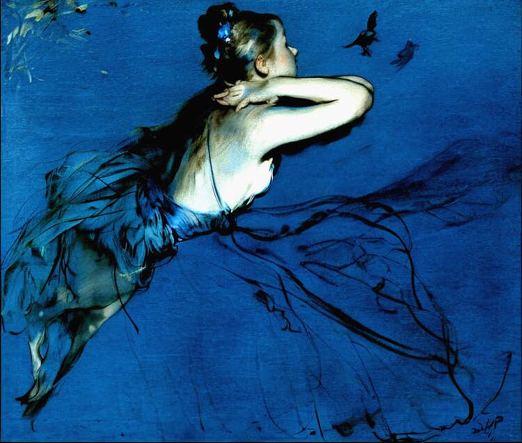 Poster Seated Dancer: A Moment of Rest in the Grace of Ballet