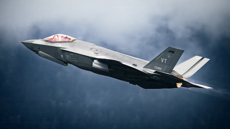 Canvas Print F-35