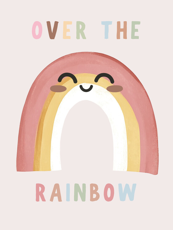 Canvas Print Over the rainbow