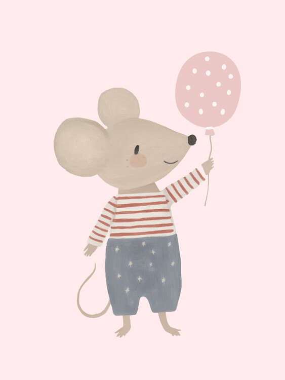 Poster Happy mouse