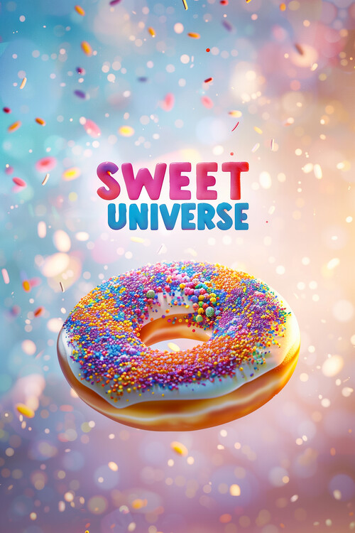 Плакат sweet univers