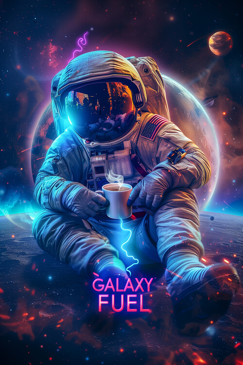 Плакат Galaxy Fuel
