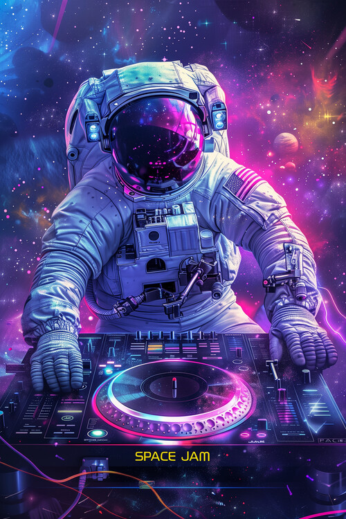 Плакат Space Jam
