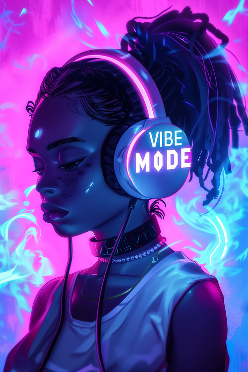 Плакат Vibe Mode