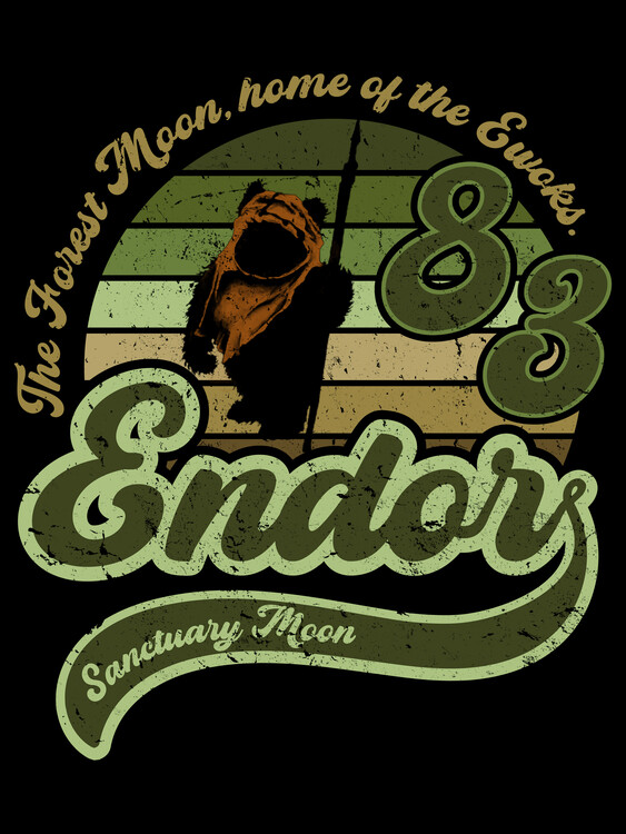 Poster Vintage sanctuary moon