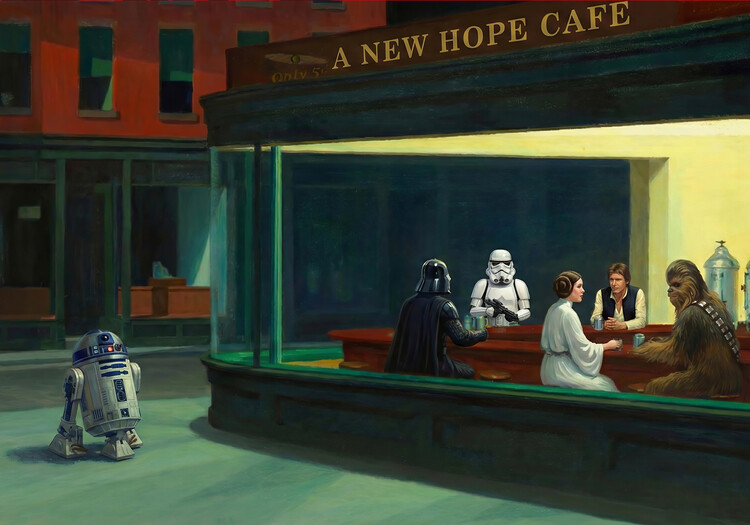 Poster New Hope Cafe