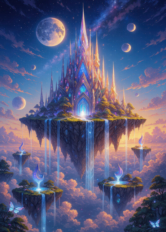 Poster The Celestial Crystal Kingdom