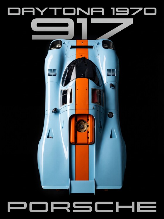 Плакат Porsche 917: The legendary Daytona 1970 champion