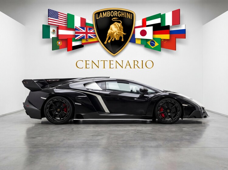 Плакат Lamborghini Centenario legacy