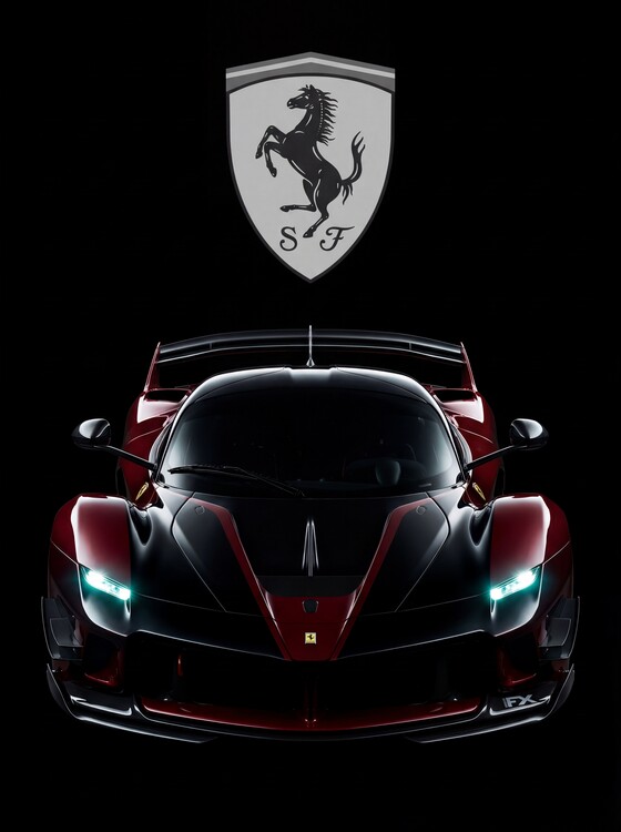 Плакат Ferrari The ultimate track weapon