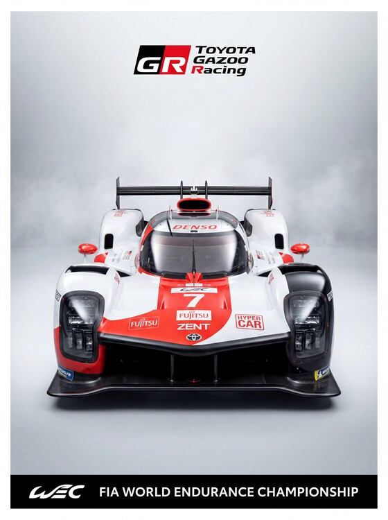 Плакат Toyota Gazoo Racing: The Relentless Pursuit of WEC Supremacy