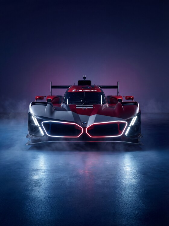 Плакат BMW M Hypercar: Bavarian Power Forged in Light and Shadow