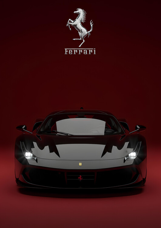 Плакат Ferrari: The Prancing Horse That Defined Automotive Desire