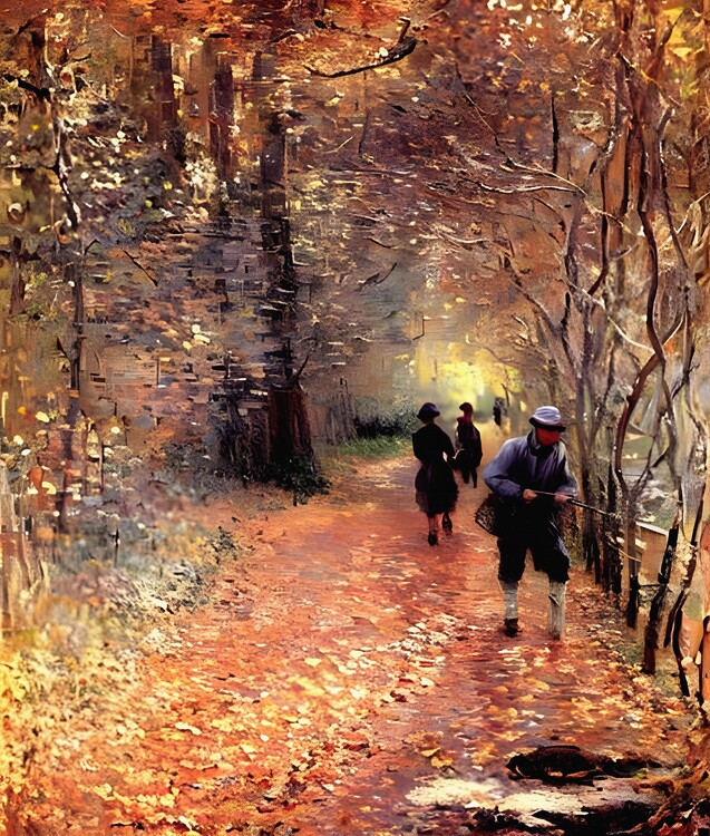 Poster The Shoot - French Countryside Hunting Party