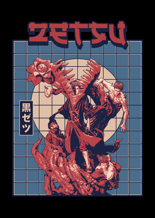 Poster Kuro Zetsu of Akatsuki