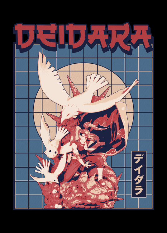 Poster Explosion Element of Deidara