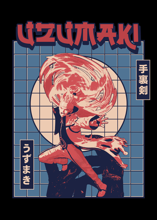 Poster Naruto Rasen Shuriken