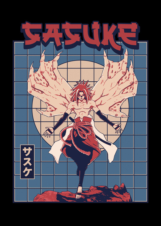 Poster Sasuke Curse Seal