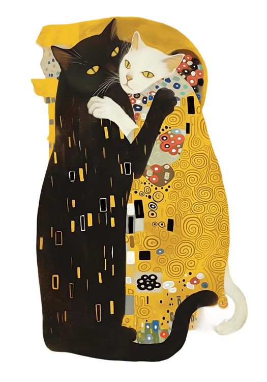 T-skjorte Kitty Klimt