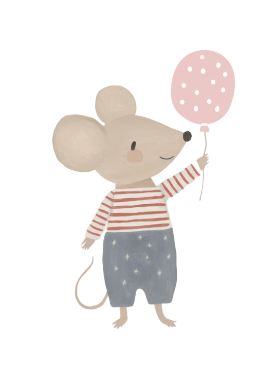T-shirt Happy mouse