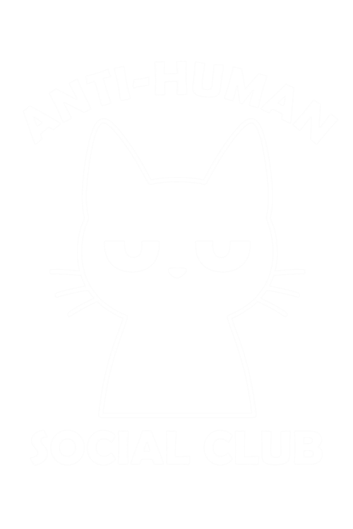 T-shirt Anti-human social club