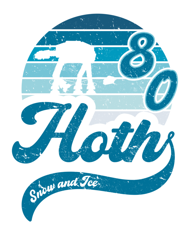 T-shirt Vintage Snow and Ice