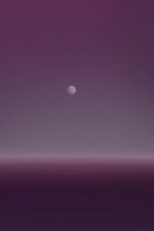 Плакат Moon Over Violet Silence