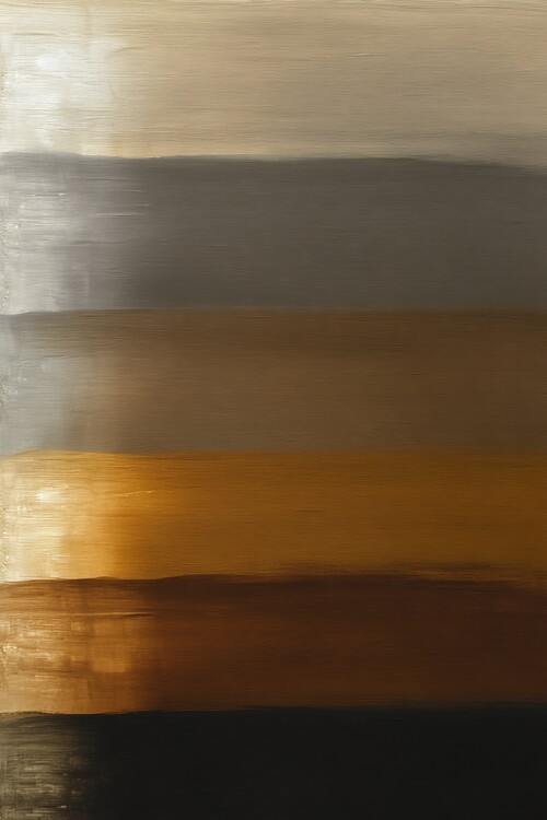 Плакат Golden Dusk Layers