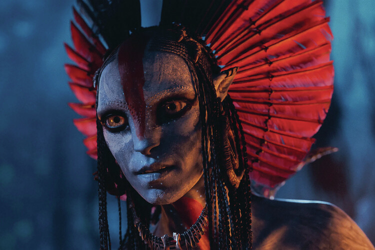 Poster Avatar: Fire and Ash - Varang in dark