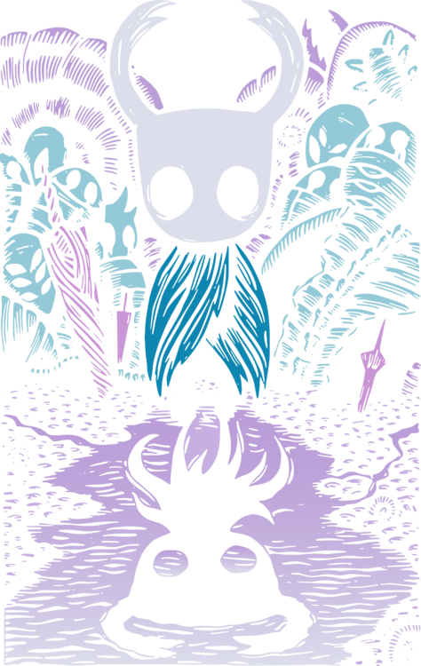 T-shirt Hollow Knight