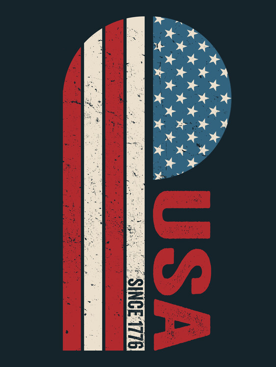 Poster Retro USA