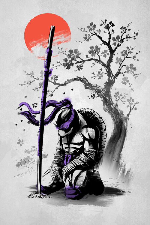 Poster Donnie under the tree