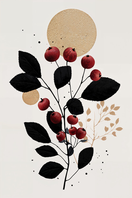 Juliste Berries of the Winter Solstice