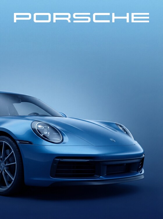 Плакат Porsche: Timeless. Effortless. Iconic.