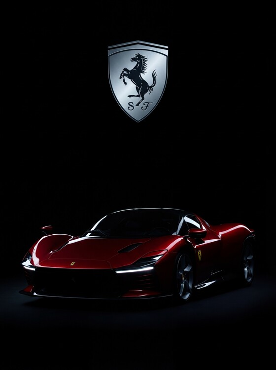 Плакат Scuderia Spirit Ferrari Italian Bloodline