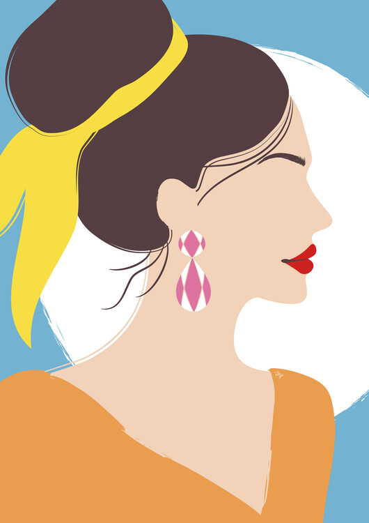 Плакат Bold Fashion Girl