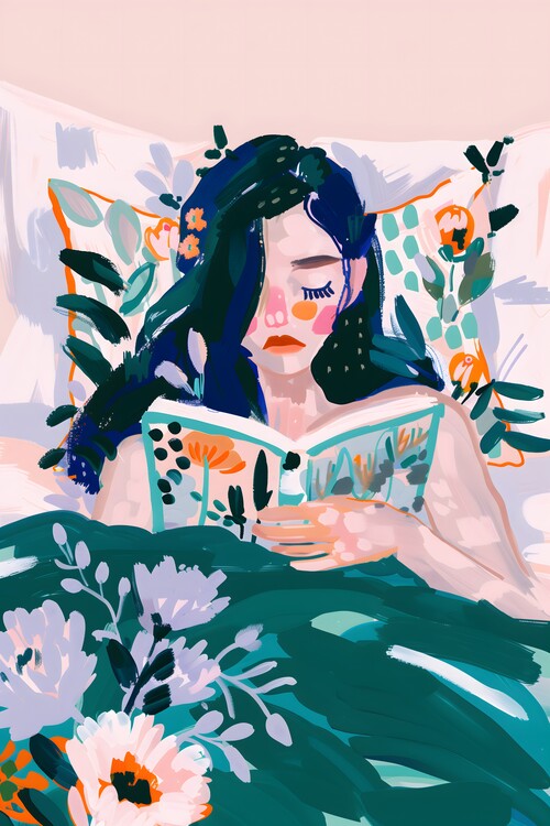 Плакат Quiet Reading