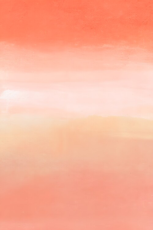 Плакат Warm Peach Gradient
