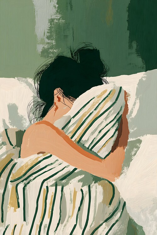 Плакат Woman Sleeping