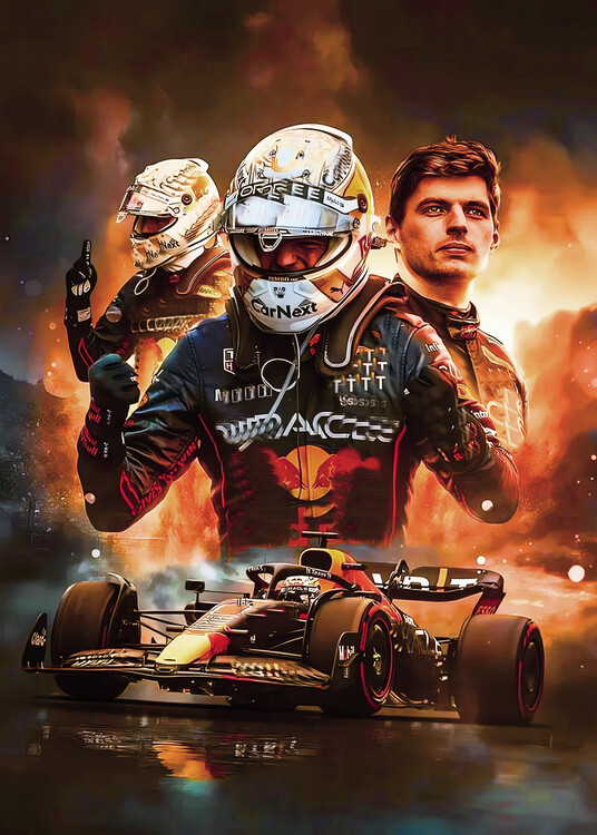 Canvas Print F1 Champion Racing Car