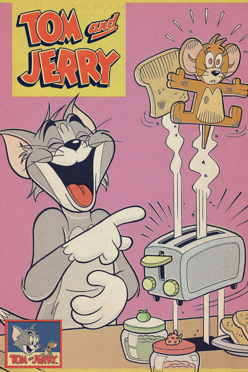 Wall Mural Tom & Jerry - Comics Cover