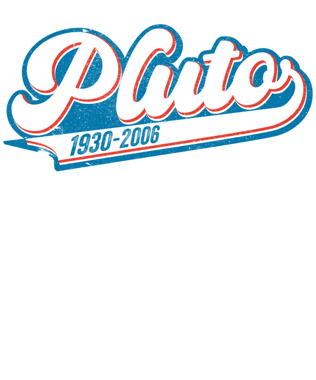 T-shirt Team Pluto vintage