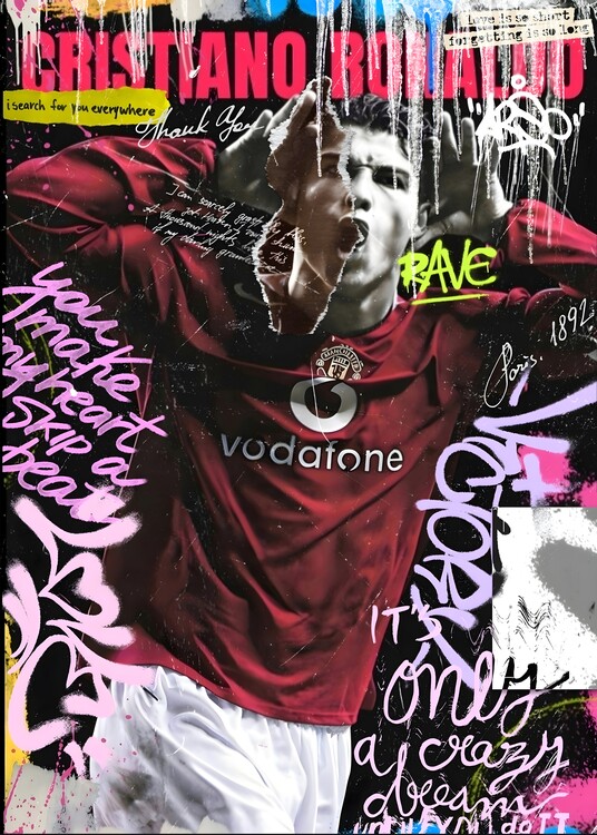 Плакат CR street art