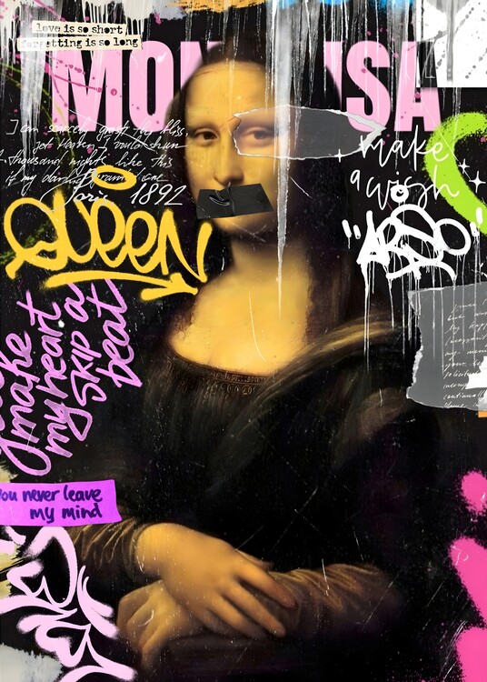 Canvas Print ML street art