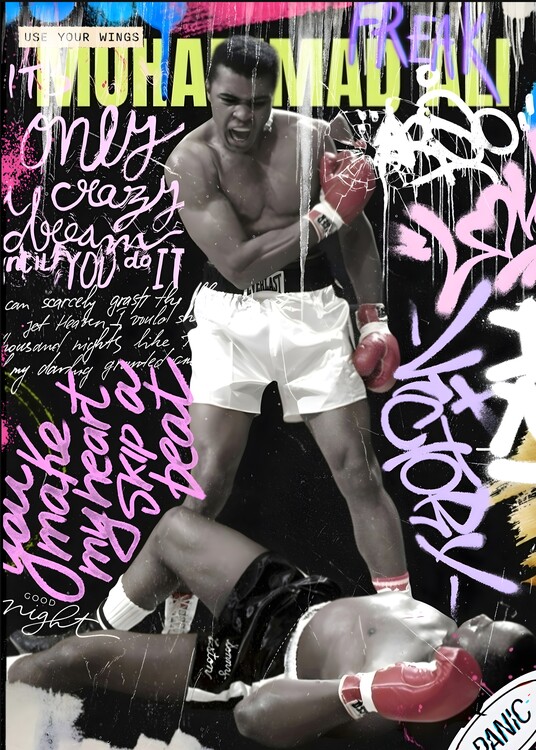 Canvas Print MA street Art