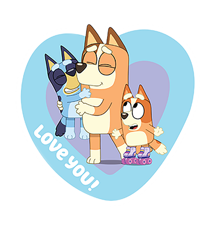 T-shirt dog love you