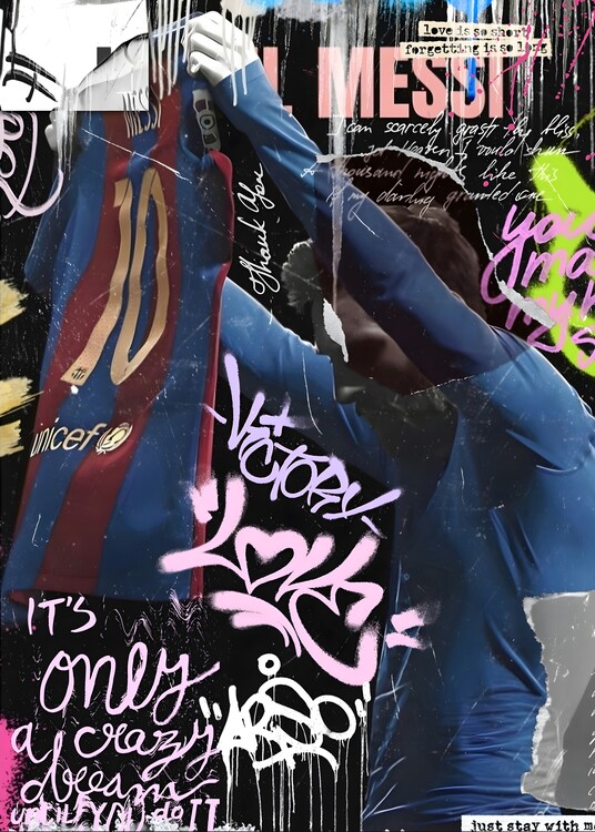 Poster LM street art