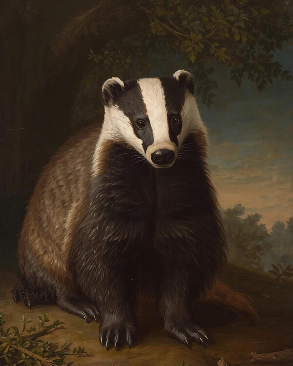 Poster Hello, Mr. Badger!