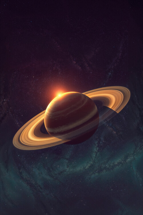 Juliste Rings of Silence Planet